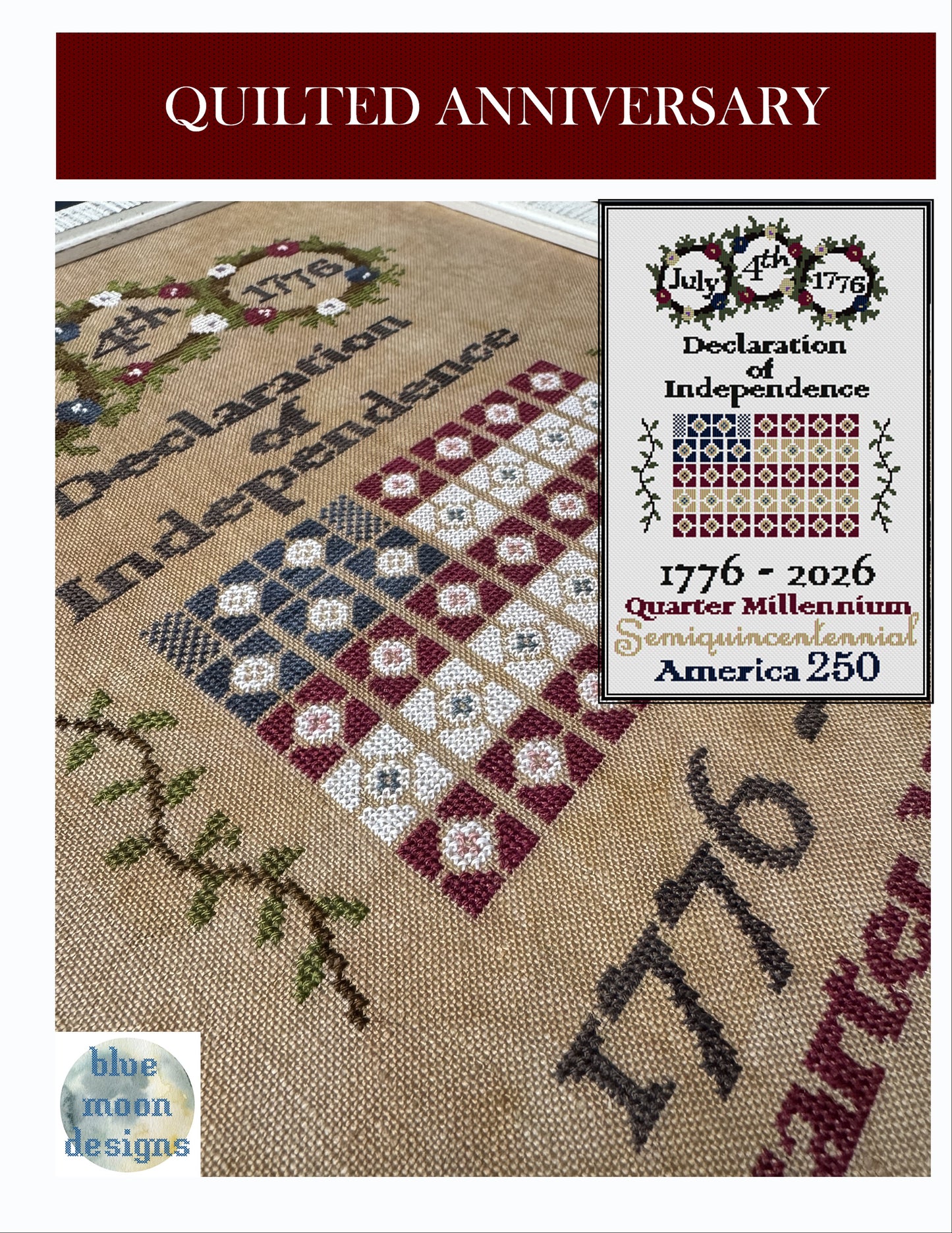 Quilted Anniversary Pattern Download