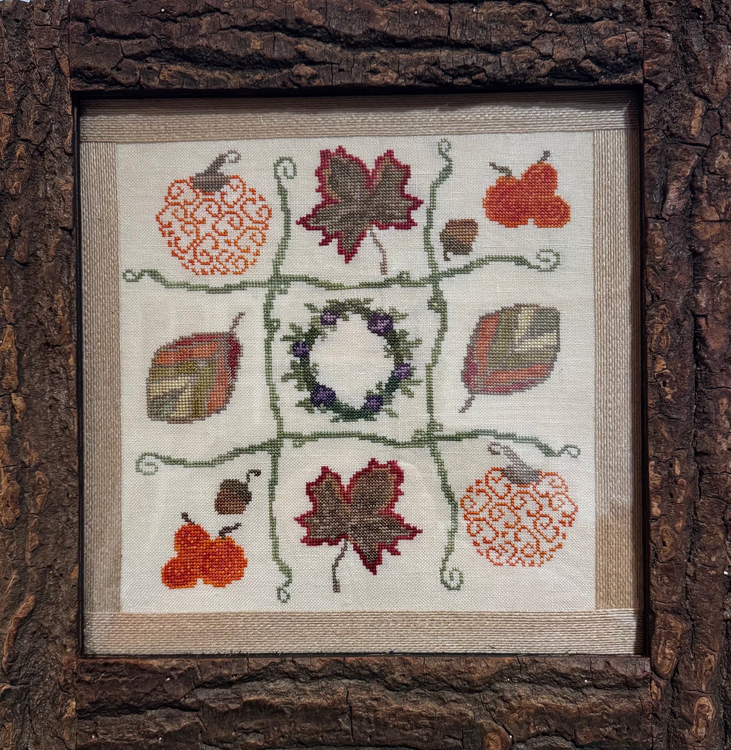 The Magic of Fall Pattern Print